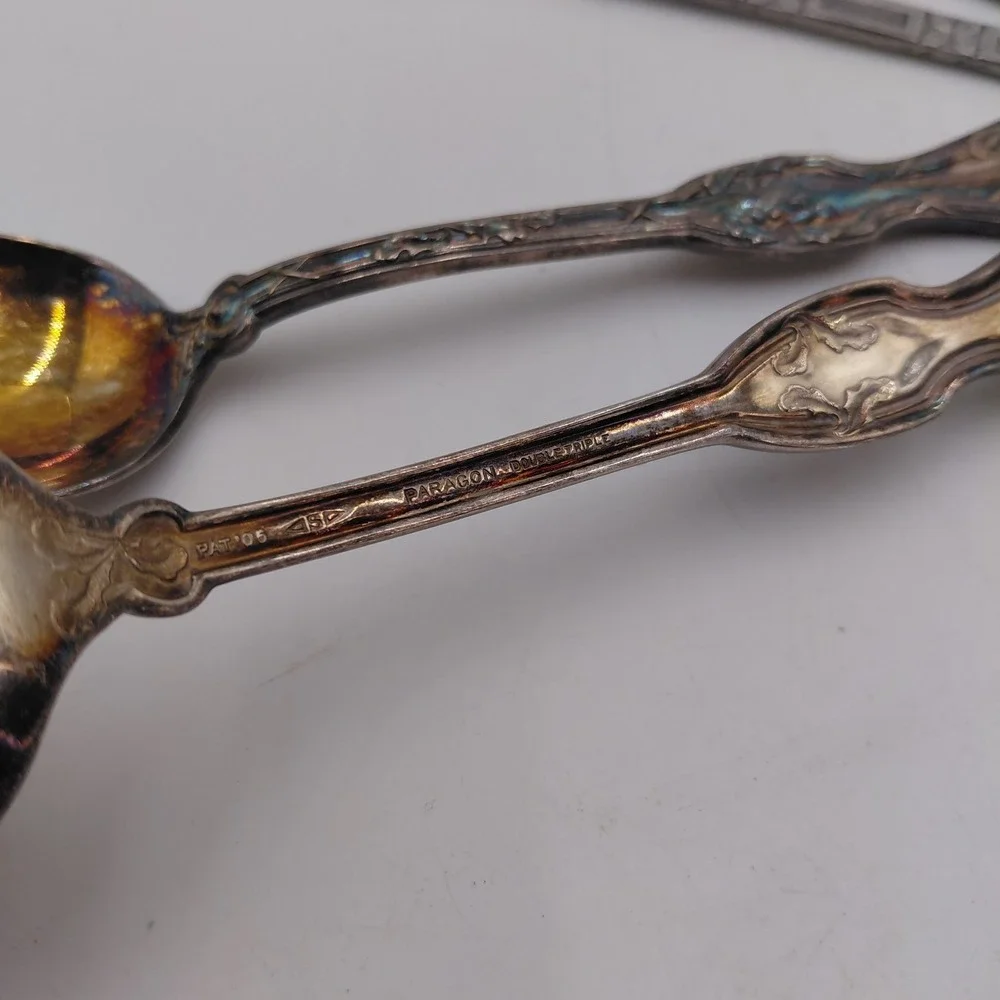 Vtg Flatware Mixed Lot 15 Ornate Fancy Patterns Silverware Jewelry Art Geometric